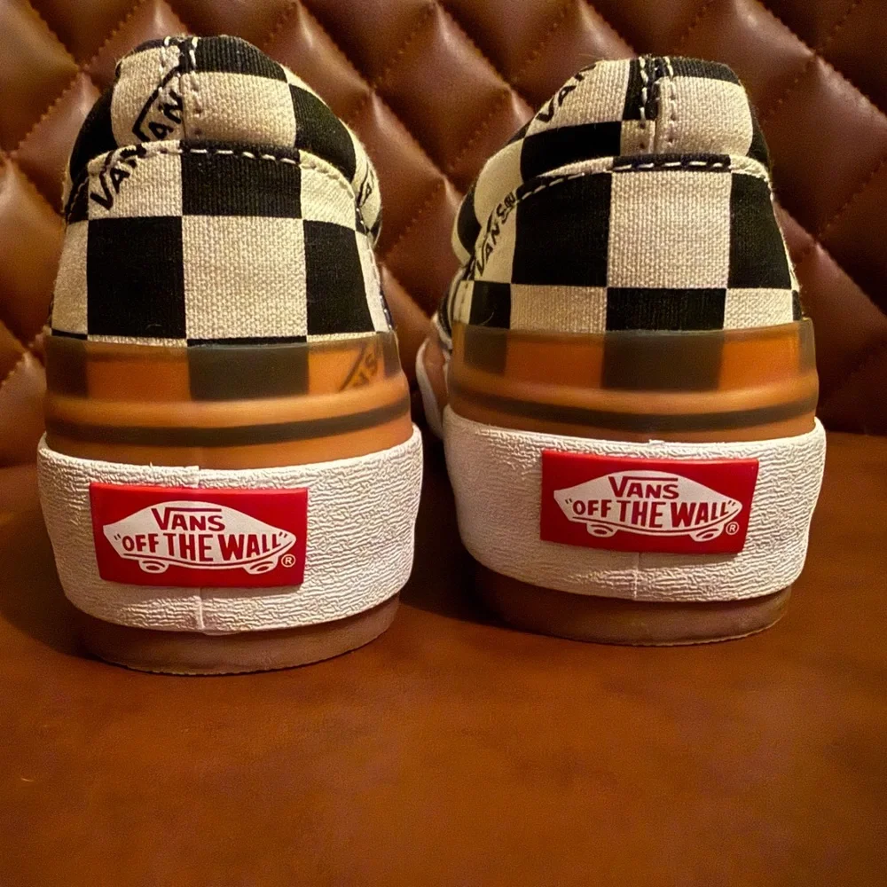 Vans Era Stacked Checkerboard Slip-Ons - Picture 4 of 6